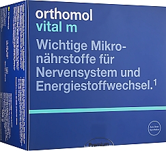 Парфумерія, косметика Вітаміни капсули + таблетки (30 днів) - Orthomol Vital M