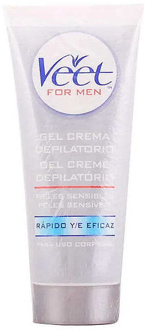 Крем для депіляції - Veet Men Sensitive Skin Depilatory Cream — фото N1