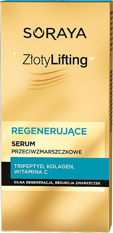 Ліфтинг-регенерувальна сироватка проти зморщок 60+ - Soraya Zloty Lifting — фото N2