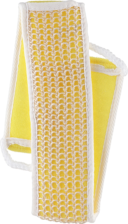 Мочалка масажна, 7987, жовта - SPL — фото N1