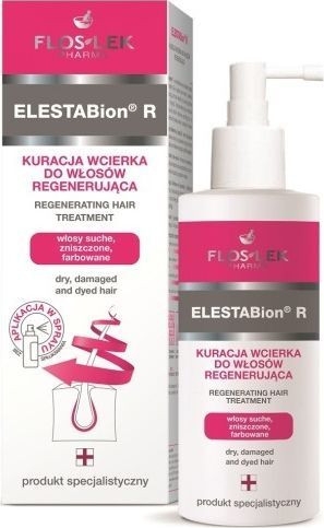 Восстанавливающая процедура для окрашенных, поврежденных и сухих волос - Floslek ElestaBion R — фото N1
