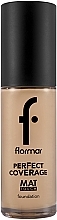 Flormar Perfect Coverage Mat Touch Foundation - Flormar Perfect Coverage Mat Touch Foundation — фото N1