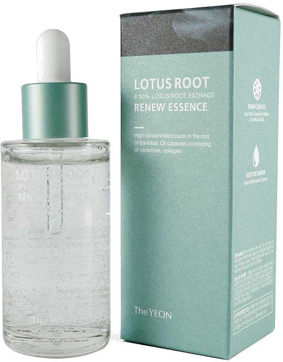Обновляющая эссенция корня лотоса - The Yeon Lotus Root Renew Essence — фото N1