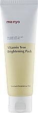 Маска з вітамінами й медом - Manyo Factory Vitamin Tree Brightening Pack (туба) — фото N1