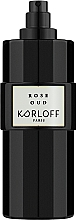 Парфумерія, косметика Korloff Paris Rose Oud - Парфумована вода (тестер без кришечки)