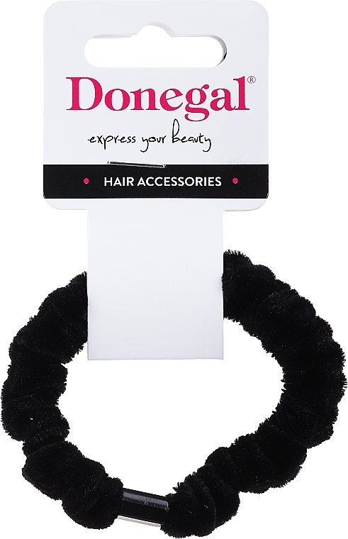 Резинки для волосся, 3 шт., FA-5679, сірі - Donegal — фото N1