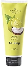 Духи, Парфюмерия, косметика Скраб для тела "Цитрус и кокос" - Primo Bagno Citrus Coconut Body Scrub