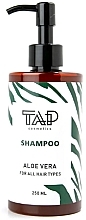 Шампунь для всех типов волос с алоэ вера - TAP Cosmetics Shampoo — фото N1