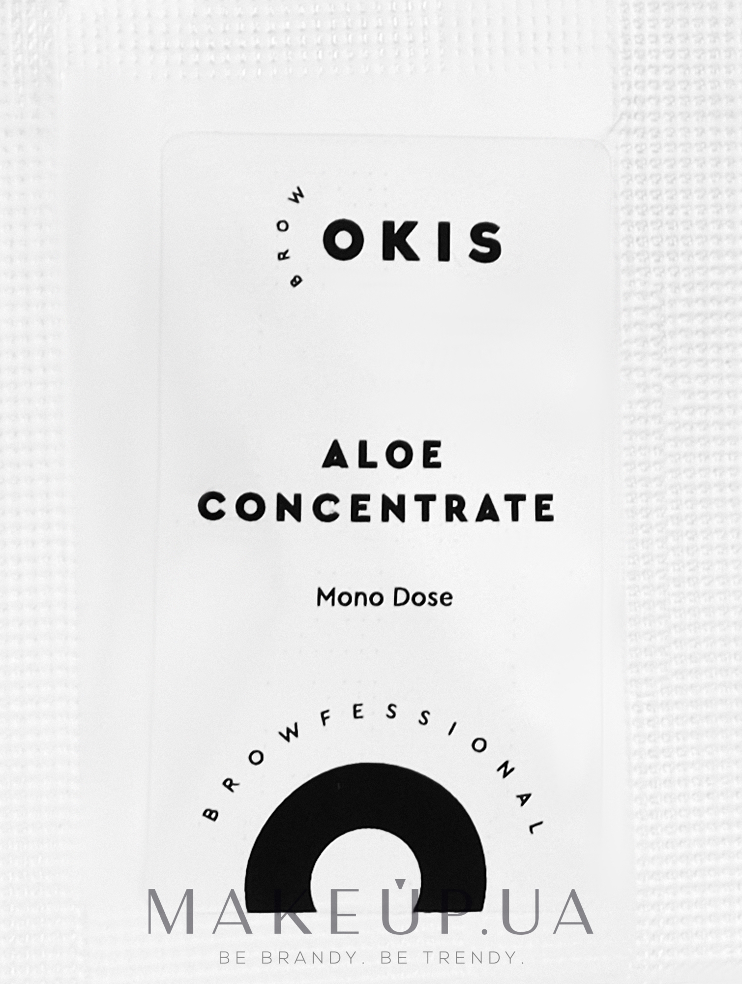Концентрат алое для глубокого увлажнения бровей и ресниц - Okis Brow Aloe Concentrate (пробник) — фото 3ml