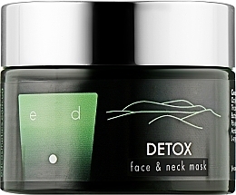 Парфумерія, косметика Детокс-маска для обличчя й шиї - Ed Cosmetics Detox Face & Neck Mask