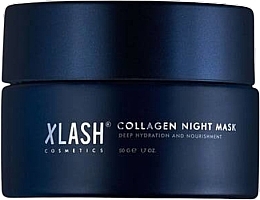 Парфумерія, косметика Нічна маска для обличчя з колагеном - Xlash Collagen Night Mask