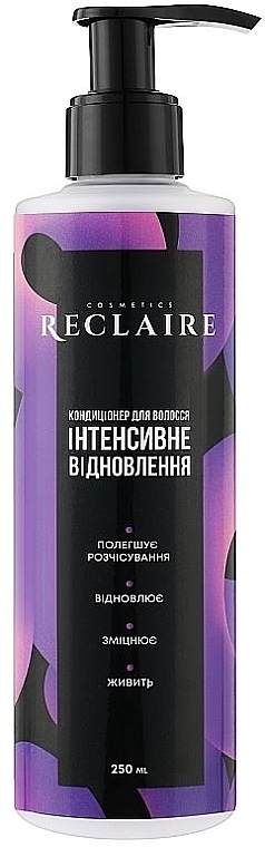 Відновлюючий кондиціонер для волосся - Reclaire