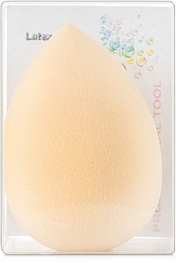 ПОДАРОК! Спонж, белый - Couleur Caramel Complexion Blender Sponge — фото N2