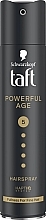 Лак для волос "Power. Сила Кератина", мегафиксация 5 - Taft Powerful Age 5 Hairspray — фото N1