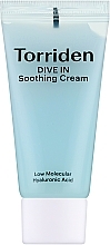 Заспокійливий крем з гіалуроновою кислотою для обличчя - Torriden Dive-In Soothing Cream — фото N1