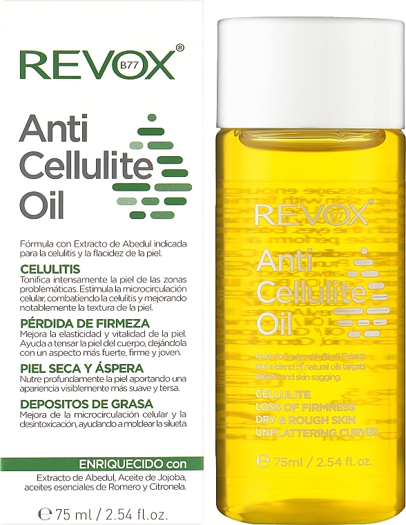 Антицелюлітна олія для тіла - Revox B77 Anti Cellulite Oil — фото N2