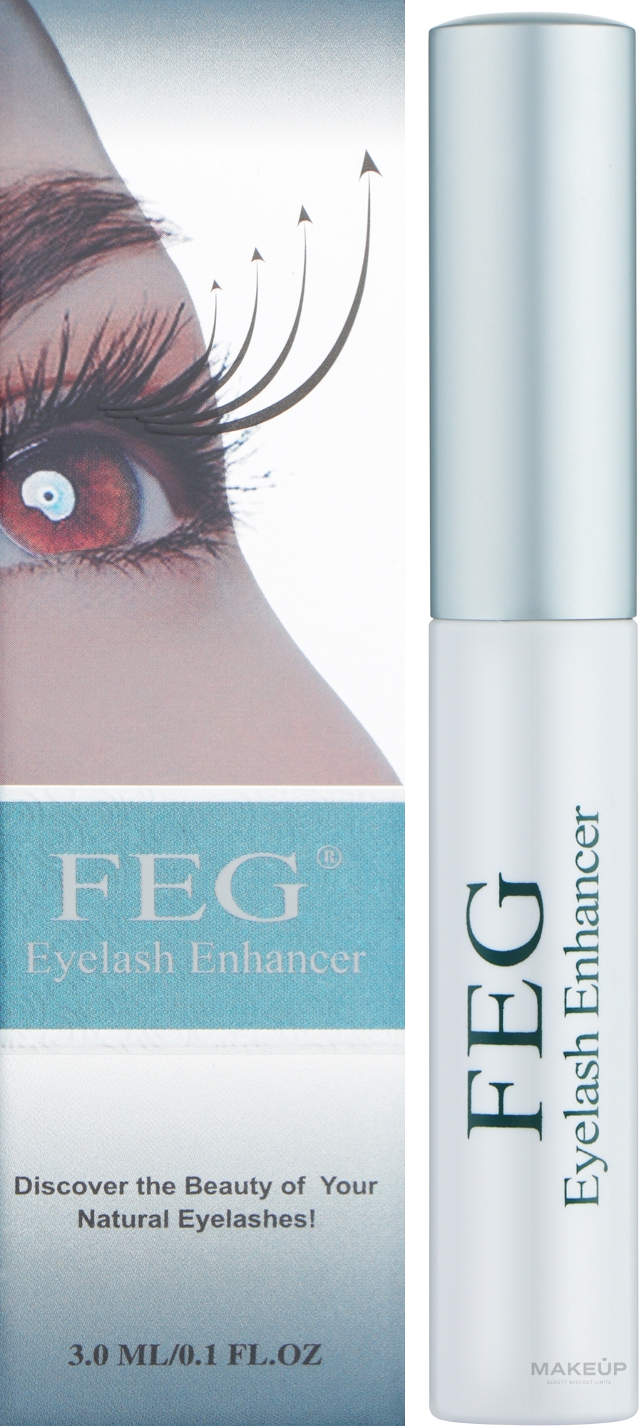 Сыворотка для роста ресниц - Feg Eyelash Enhancer — фото 3ml