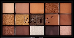 УЦЕНКА Палетка теней для век - Technic Cosmetics Pressed Pigment Eyeshadow Palette Boujee * — фото N2