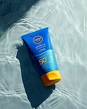 Сонцезахисний лосьйон для тіла - NIVEA Sun Protect & Moisture Lotion SPF 50 — фото N2
