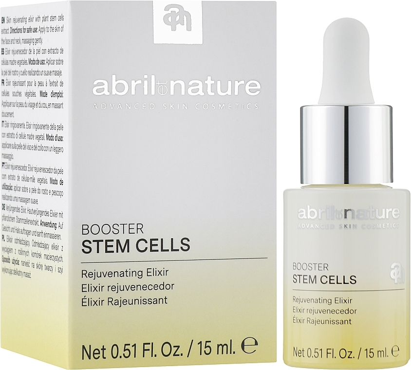 УЦІНКА Омолоджувальний бустер-еліксир для обличчя - Abril et Nature Rejuvenating Stem Cell Booster * — фото N2