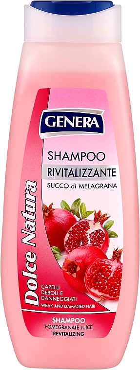 Шампунь для волос с гранатовым соком - Genera Dolce Natura Shampoo — фото N1