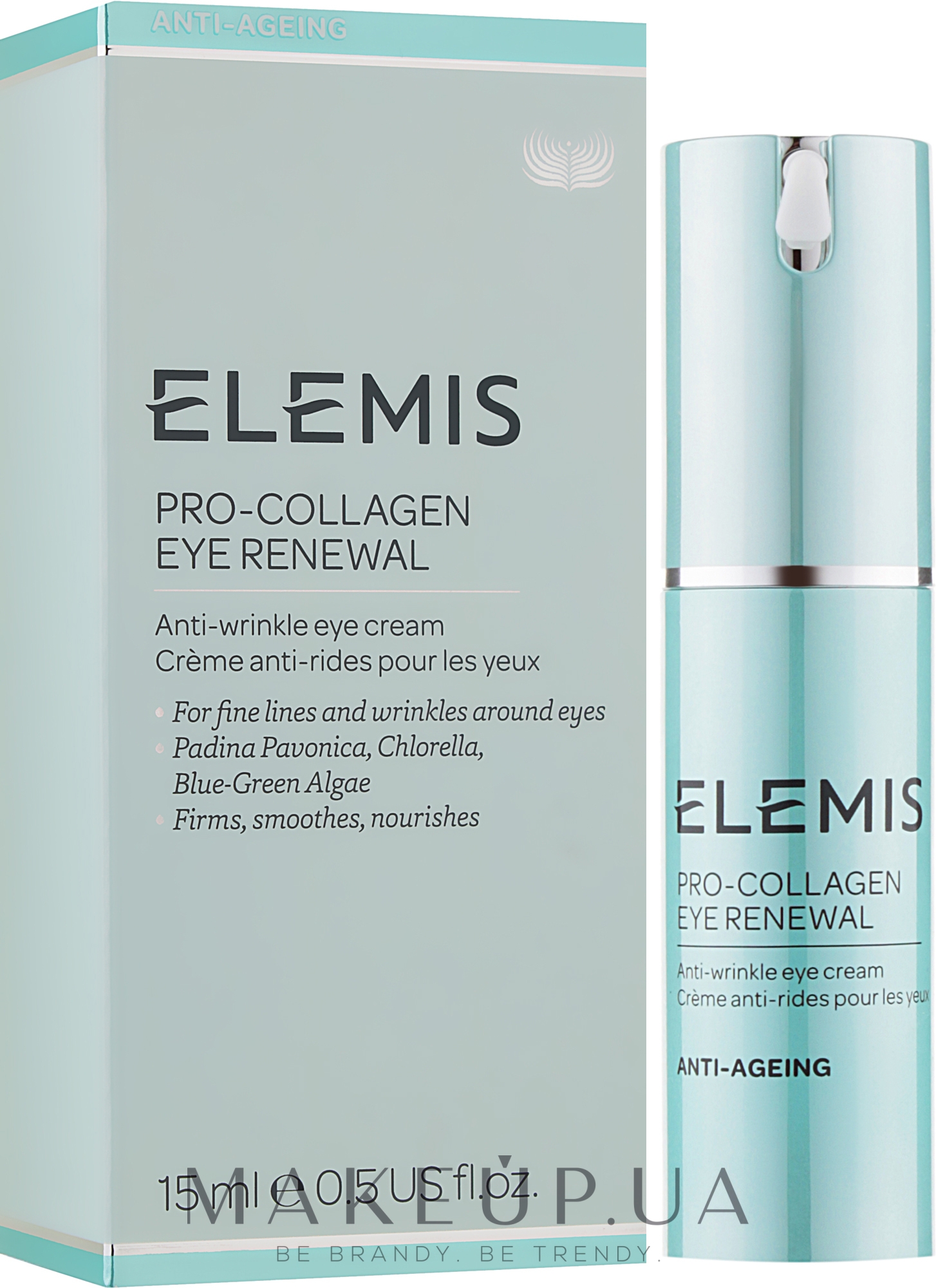 Крем для очей "Відновлення та корекція зморшок" - Elemis Pro-Collagen Eye Renewal Anti-Ageing — фото 15ml