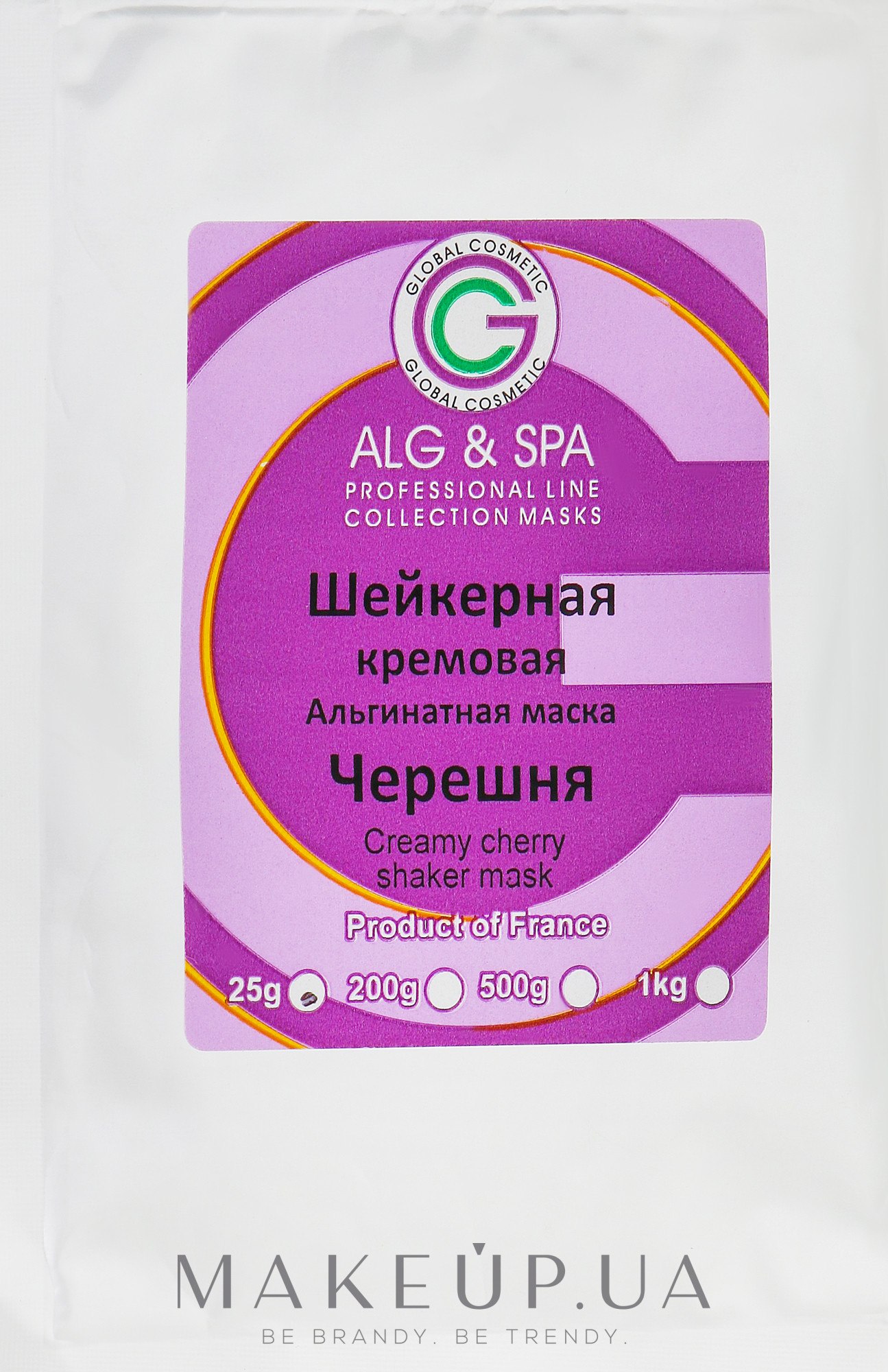 Шейкерная альгинатная маска с черешней - ALG & SPA Professional Line Collection Masks Creamy Cherry Shaker Mask  — фото 25g