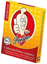 Презервативи, 3 шт. - Pepino Satisfaction — фото N1