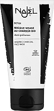 Духи, Парфюмерия, косметика Угольная маска для лица - Najel Detox Organix Charcoal Face Mask