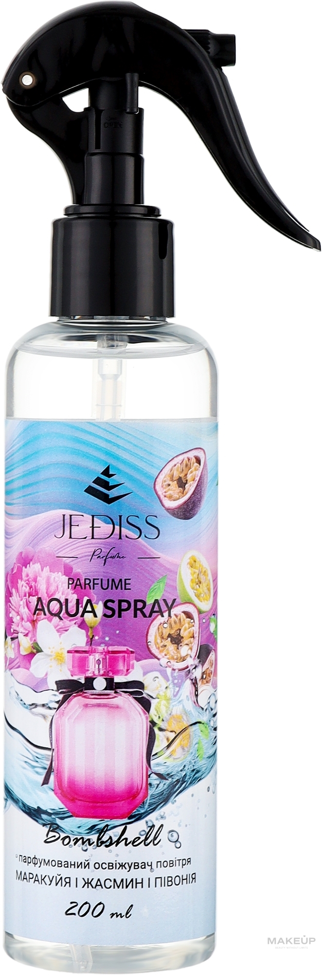 Парфюмированный спрей для дома - Jediss Bombshell Parfume Aqua Spray — фото 200ml