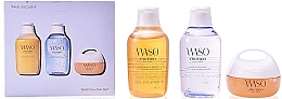 Духи, Парфюмерия, косметика Набор - Shiseido Waso Diet Set (f/cr/50ml + cleanser/150ml + lotion/150ml)