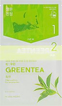 Парфумерія, косметика Чайна маска для обличчя "Зелений чай" - Holika Holika Tea Bag Green Tea