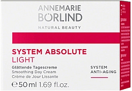 Разглаживающий дневной крем - Annemarie Borlind System Absolute System Anti-Aging Smoothing Day Cream Light — фото N2