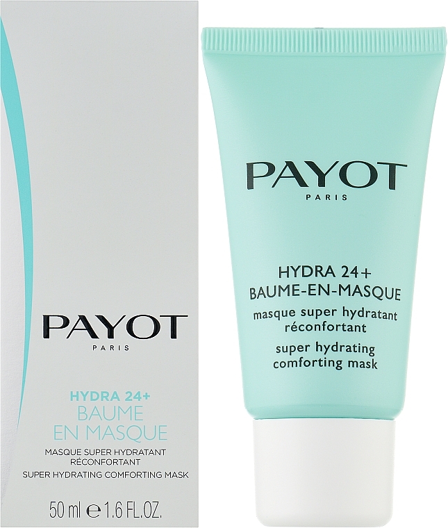 Суперувлажняющая смягчающая маска - Payot Hydra 24+ Super Hydrating Comforting Mask With Hydro Defence Complex — фото N2