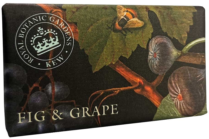 Мыло "Инжир и виноград" - The English Soap Company Kew Gardens Fig and Grape Soap — фото N1