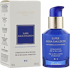 Универсальная увлажняющая эмульсия для зрелой кожи и предупреждения старения - Guerlain Super Aqua Universal Emulsion — фото N2