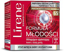 Парфумерія, косметика Зміцнювальний денний крем - Lirene Formula of Youth 65+