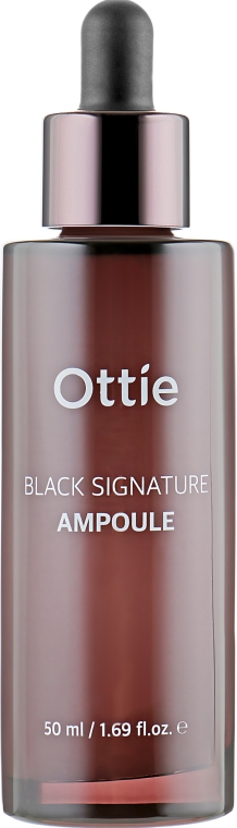 Ампульная сыворотка омолаживающая - Ottie Black Signature Ampoule  — фото N2