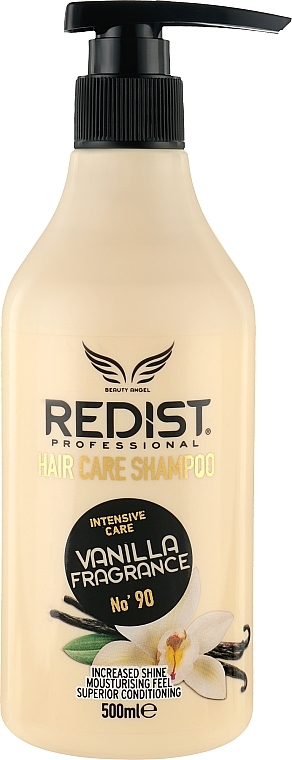 Шампунь для догляду за волоссям з ваніллю - Redist Professional Hair Care Shampoo With Vanilla — фото N1