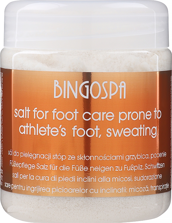Соль для ванны для ног со склонностью к микозу и трещинам - BingoSpa Sea Salt — фото N1