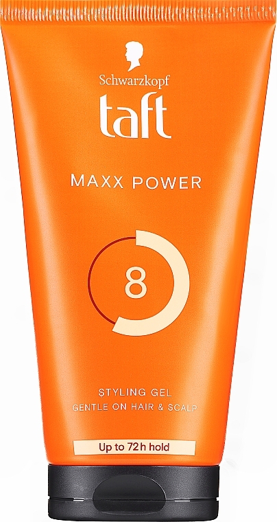 Гель для волос "Maxx Power", фиксация 8 - Taft — фото N1