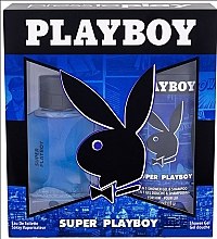 Духи, Парфюмерия, косметика Playboy Super Playboy For Him - Набор (edt/60ml + sh/gel/250ml)