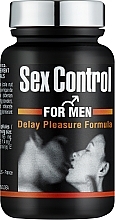 Комплекс "Секс Контроль" для подовження задоволення, капсули - Nutriexpert Sex Control For Men — фото N1
