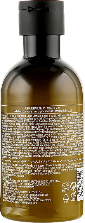 Кондиціонер-догляд для шкіри голови "Імбир" - The Body Shop Ginger Scalp Care Conditioner — фото N2