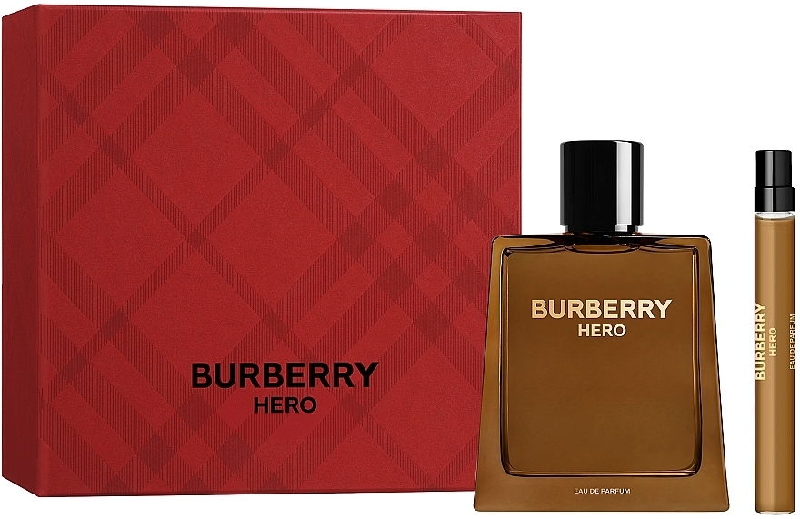 Burberry Hero - Набор (edp/100ml + edp/mini/10ml) — фото N2