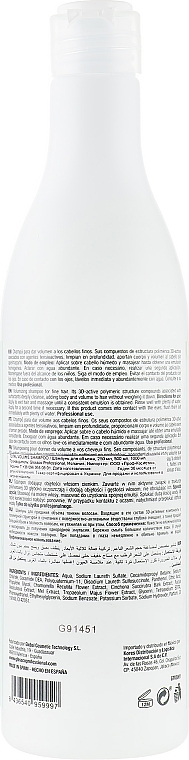 Шампунь для придания объема - Glossco Treatment Total Volume Shampoo — фото N6
