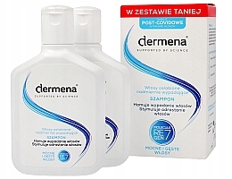 Набір - Dermena Hair Care Shampoo (sham/2x200ml) — фото N1