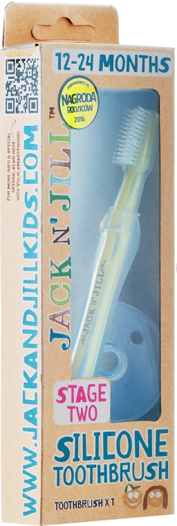 Силиконовая зубная щетка - Jack N' Jill  — фото N1