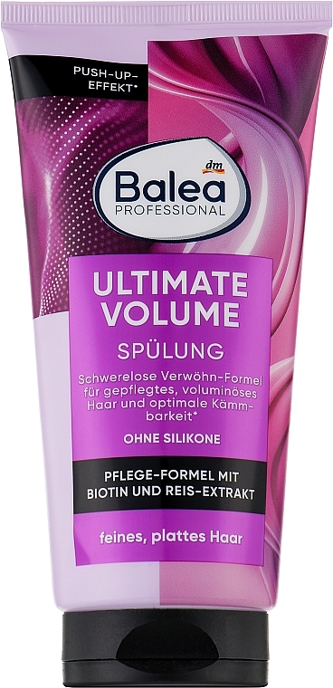 Професійний кондиціонер для об'єму волосся - Balea Professional Ultimate Volume Conditioner — фото N1