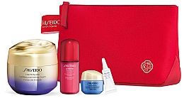 Набор, 5 продуктов - Shiseido Vital Perfection Uplifting And Firming Cream Pouch Set — фото N2